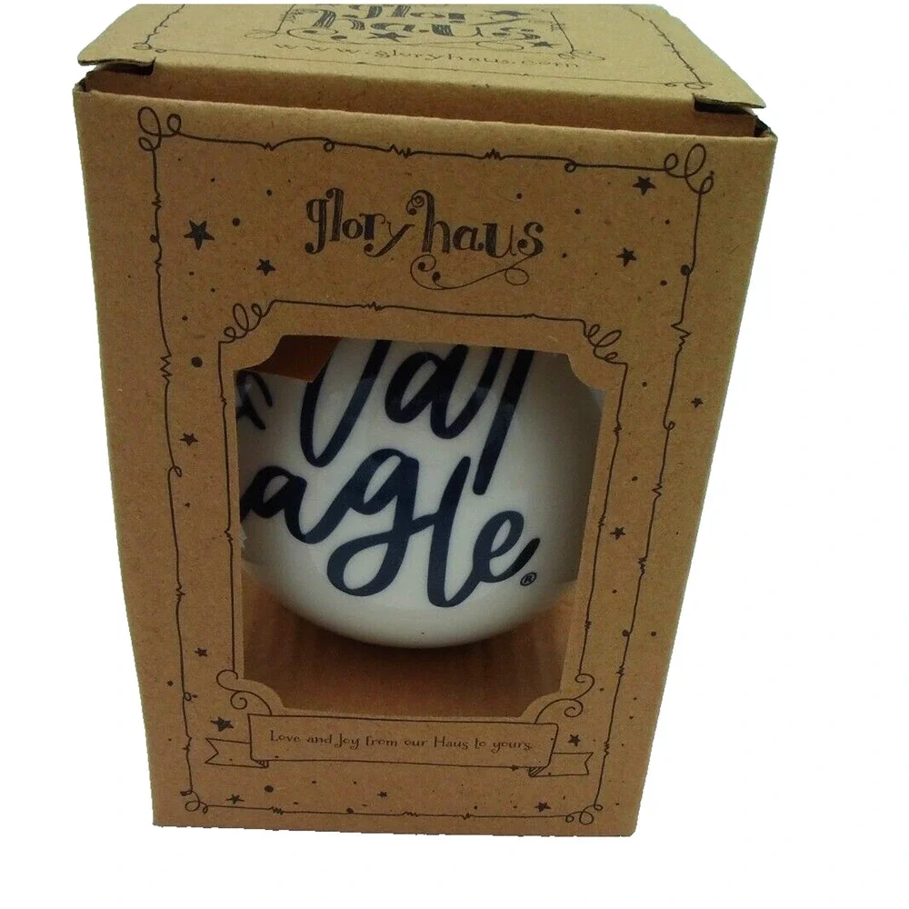 Auburn University Landmarks & War Eagle Christmas Ornament Glory Haus‎ Brand New